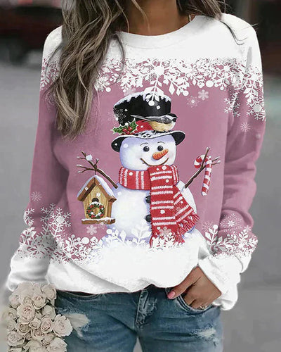 FrostJoy – Festive Snowman Sweater