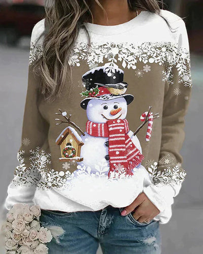 FrostJoy – Festive Snowman Sweater