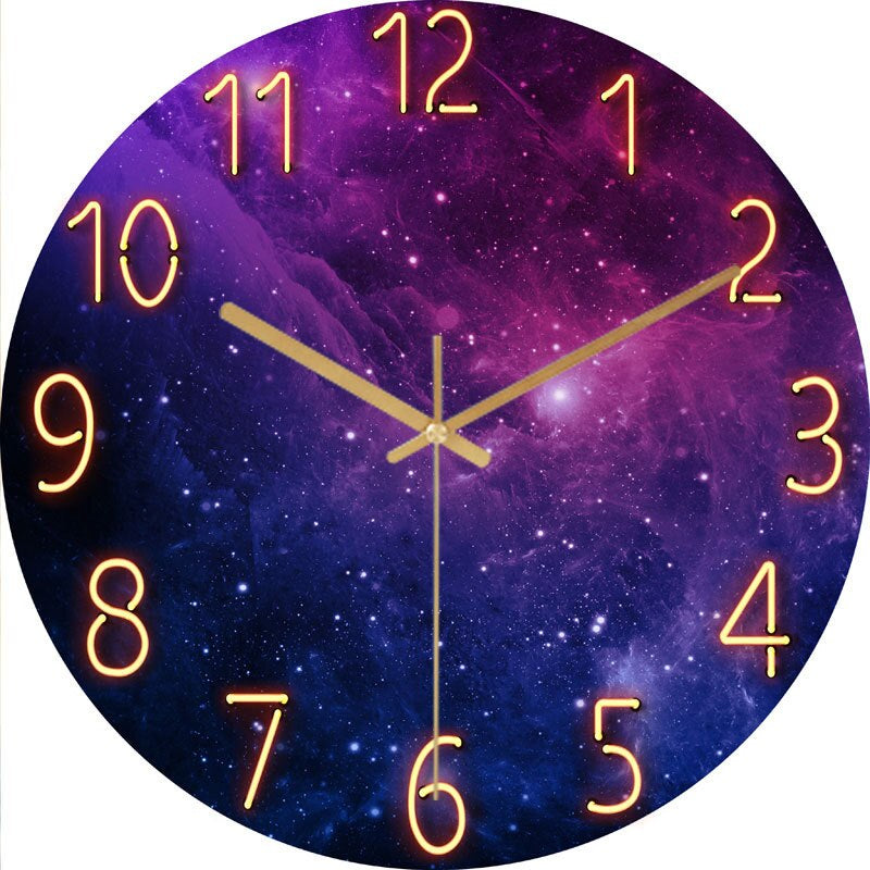 ChronoEdge – Stylish Modern Wall Timepiece