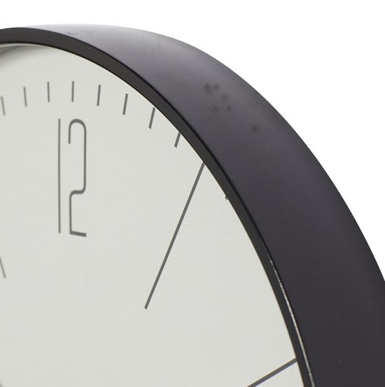 BlackGlo - Timeless Black Glass Clock