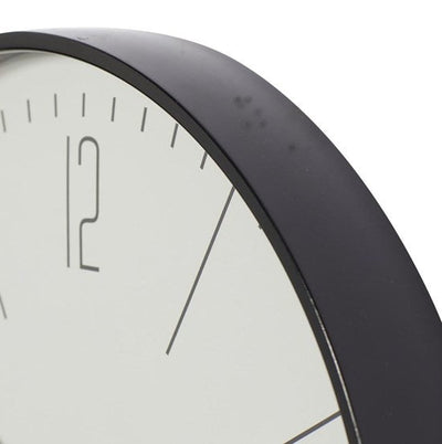 BlackGlo - Timeless Black Glass Clock