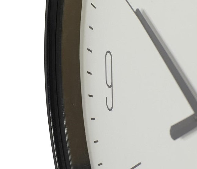 BlackGlo - Timeless Black Glass Clock
