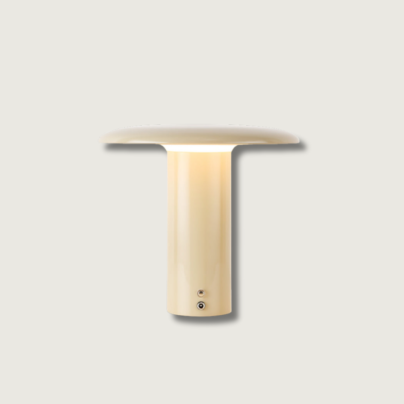 GlowStream – Elegant LED Table Lamp with USB Charging
