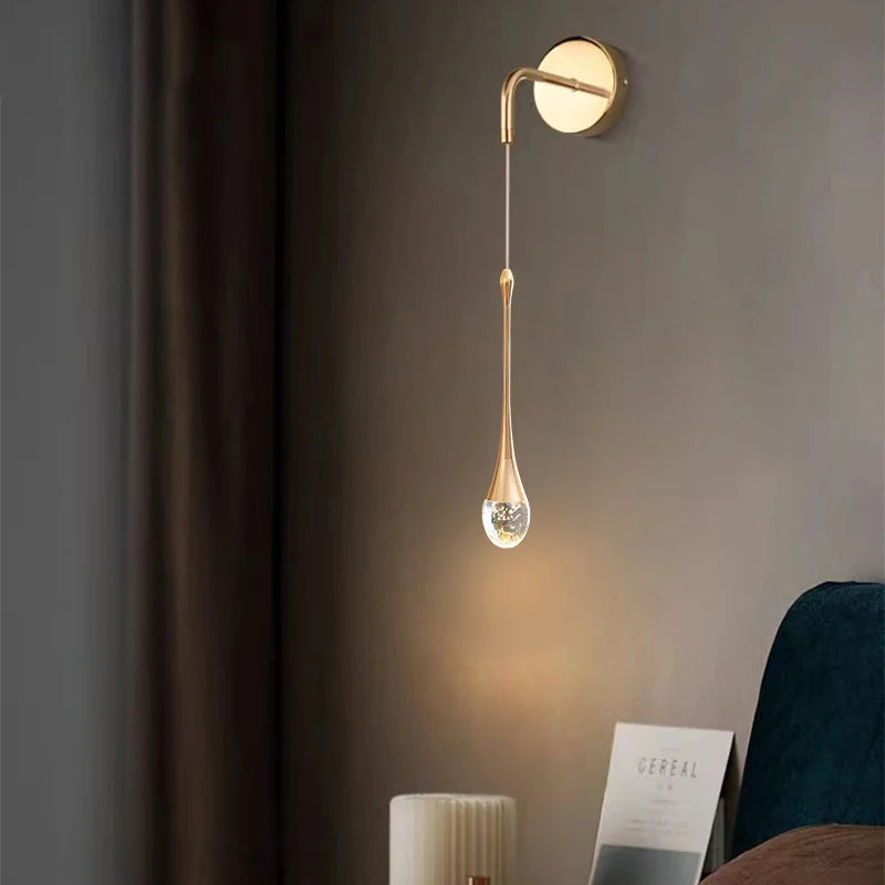 LuxeSphereGlow – Timeless LED Wall Lamp