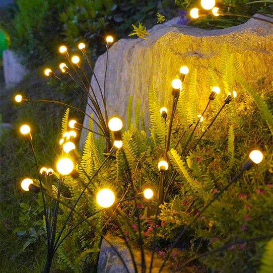 Elegant Solar Garden Lights - Energy-Saving Wireless Outdoor Lights