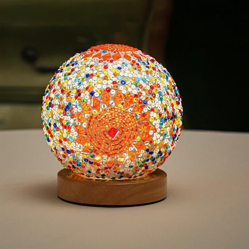 CreativaLED – Bohemian Desk Lamp with USB