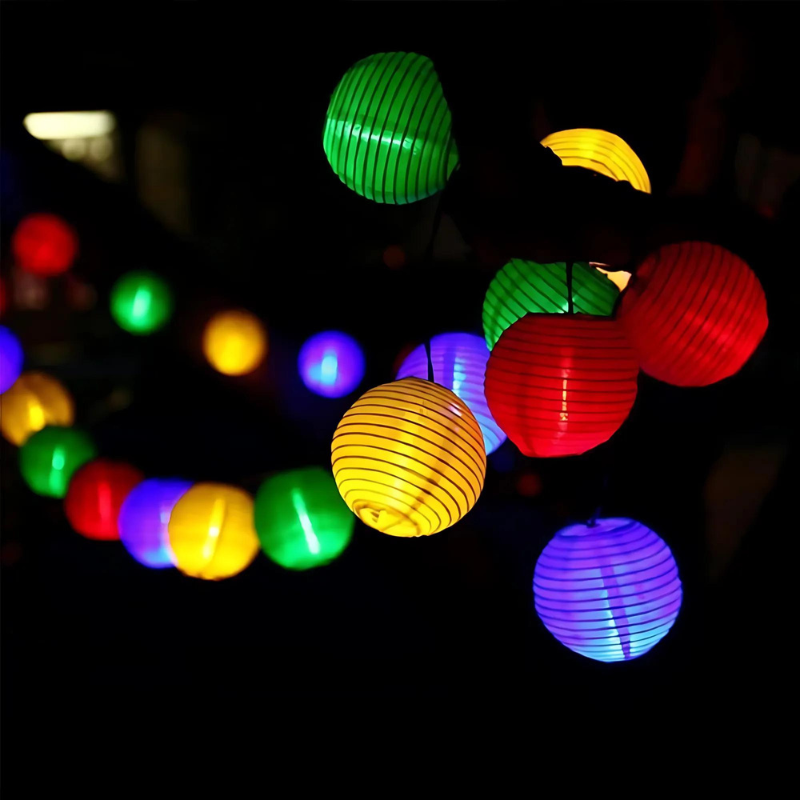 Eco-Friendly Solar Garden Lights - Charming Outdoor Lanterns for Patios