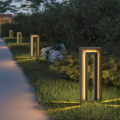 Dawnz Solar Lights - Weather Resistant Outdoor Light Fixtures for Garden & Terrace