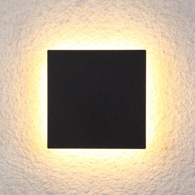 BlackAura – LED Wall Light for Garden & Hall