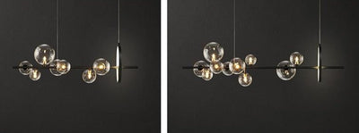 RadiantGlow - Elegant Mouth-Blown Pendant Light