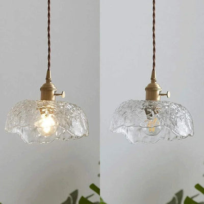 GlasTangle - Creatieve Messing Lamp