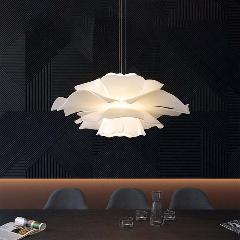 PetalGlow – Modern Floral Design Hanging Light