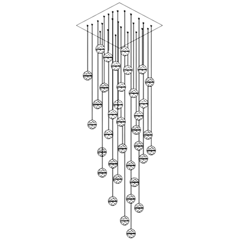 GlowCrystal - Pendant Lighting