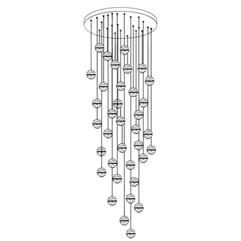 GlowCrystal - Pendant Lighting
