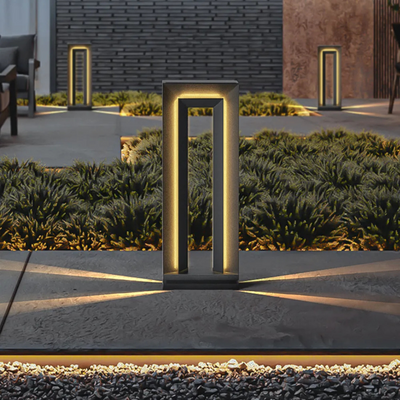 Dawnz Solar Lights - Weather Resistant Outdoor Light Fixtures for Garden & Terrace