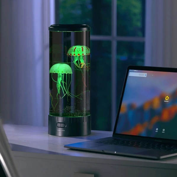 GlowAquarium – Jellyfish LED Lava Lamp