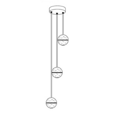 GlowCrystal - Pendant Lighting