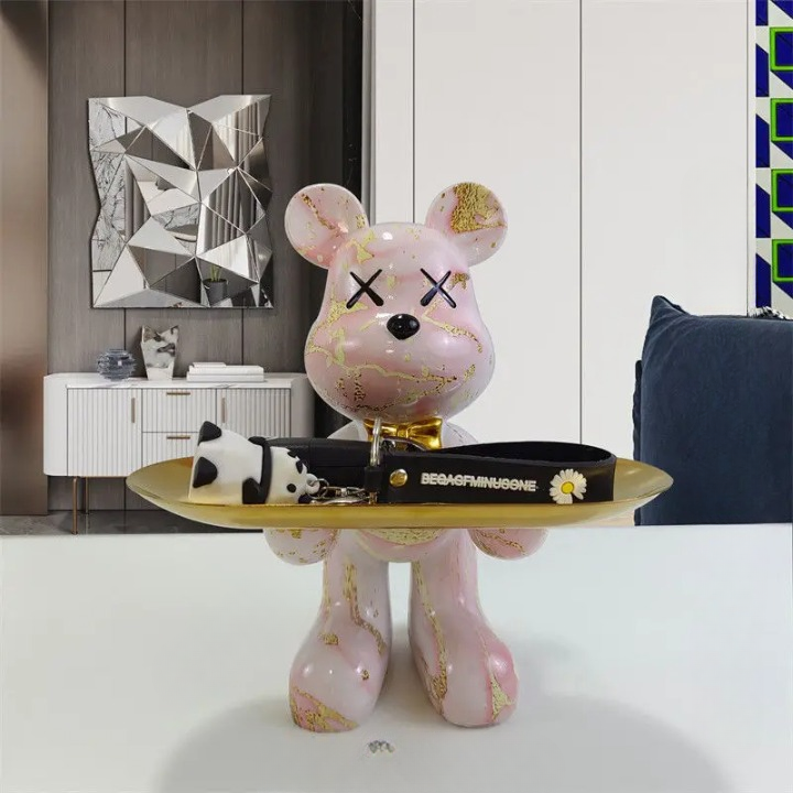 BearServe - Bear Sculpture with Tray