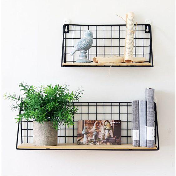 JuteNest - Trendy Hemp Wall Shelf