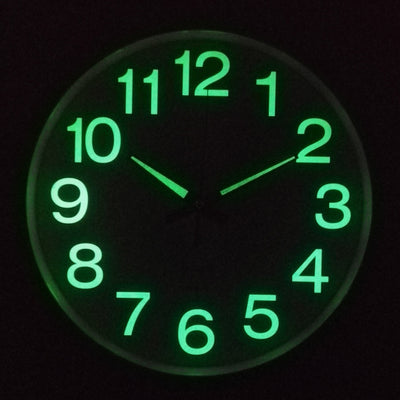 QuietLume - LED Wall Clock for Classrooms