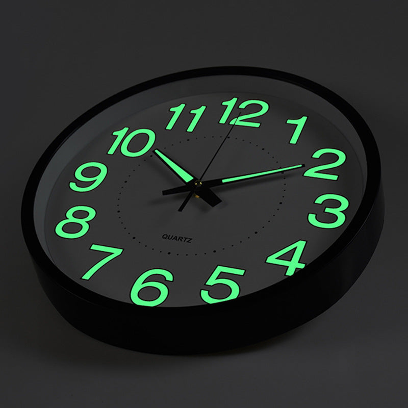 QuietLume - LED Wall Clock for Classrooms