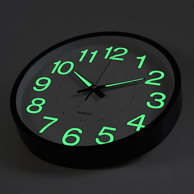 QuietLume - LED Wall Clock for Classrooms
