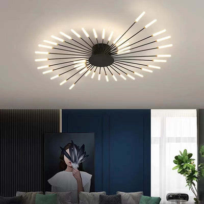 GlowHaven - Sleek Ceiling Lamp for Home Spaces