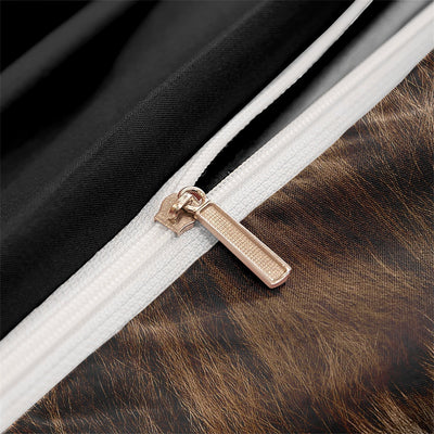 PrideHaven - Luxurious Lion-Themed Bed Linen