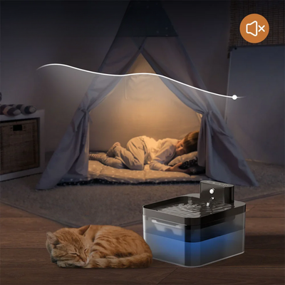 AutoSip – Sensor-Activated Wireless Cat Fountain