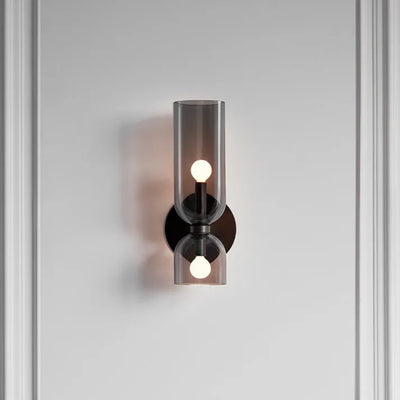 GlassAura – Dual-Layer Wall Lamp