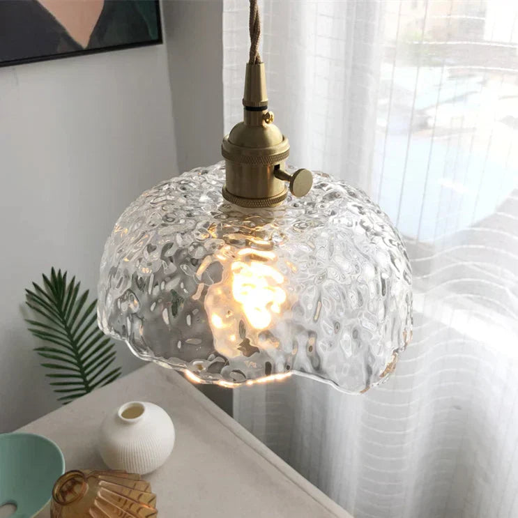 GlasTangle - Creatieve Messing Lamp