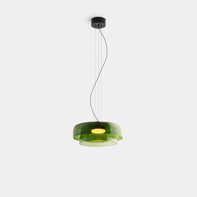GlacialGlow - Nordic Glass Pendant Lamp