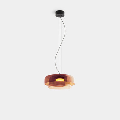 GlacialGlow - Nordic Glass Pendant Lamp