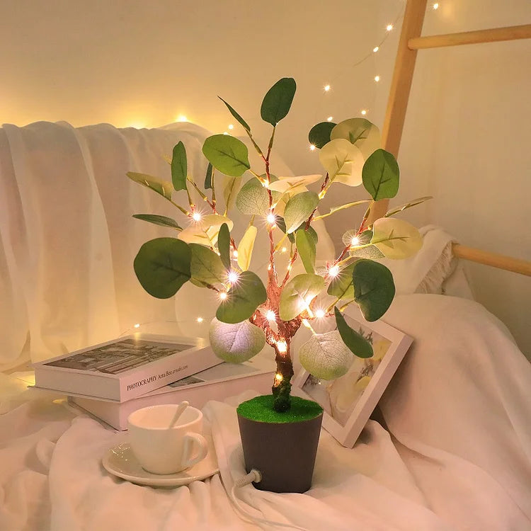 BranchGlow - LED Night Light with Festive Branches