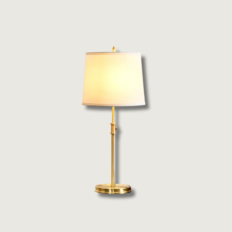 RadiantBrass – Luxurious Brass Table Lamp with Warm Glow