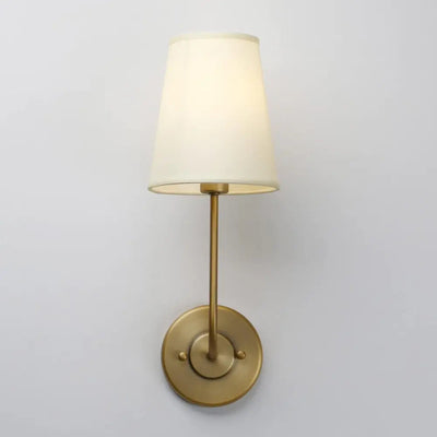 LoomGlow – Modern Wall Lamp Featuring Woven Metal and Soft Fabric