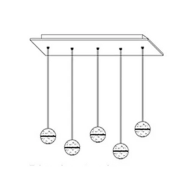 GlowCrystal - Pendant Lighting