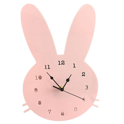 GlowRabbit - Adorable Nordic Bunny Clock