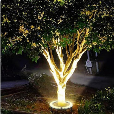 Elegant Outdoor Tree Spotlights - Warm White LED Garden Lights for Landscape Lighting