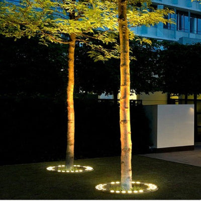 Elegant Outdoor Tree Spotlights - Warm White LED Garden Lights for Landscape Lighting