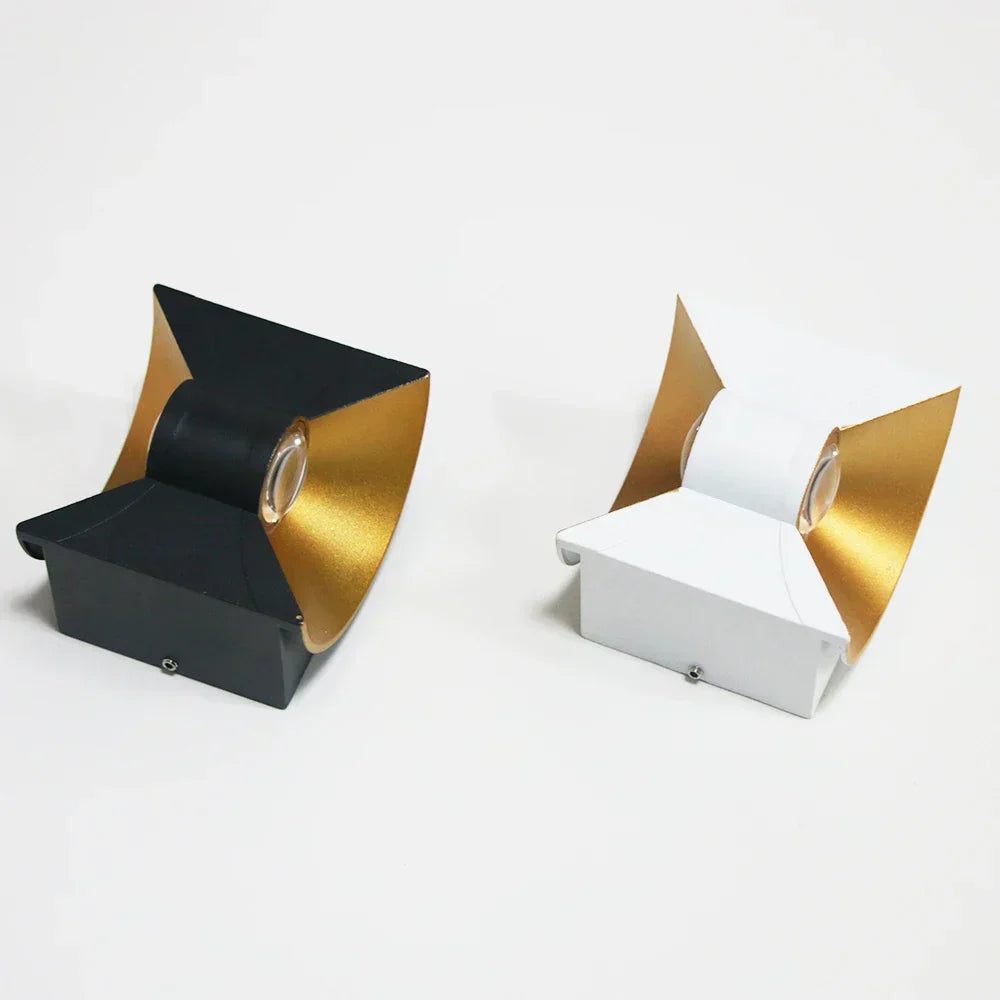 Modern Outdoor Wall Lamp - Energy Efficient LED Exterior Wall Light, Weather Resistant