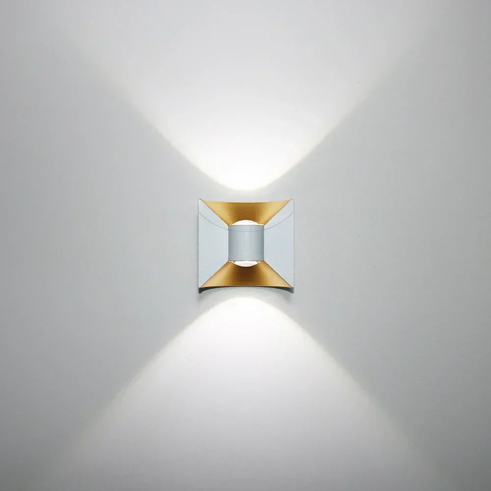 Modern Outdoor Wall Lamp - Energy Efficient LED Exterior Wall Light, Weather Resistant