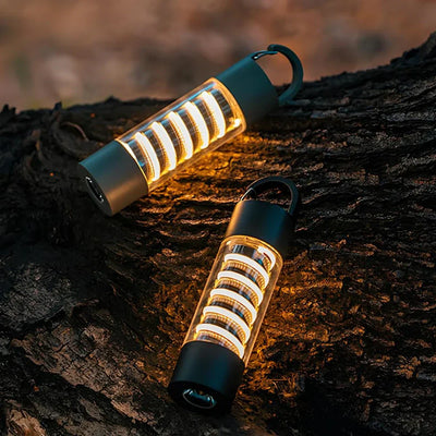 Portable Outdoor LED Light - 12-Hour Battery Life, Waterproof & Adjustable Brightness