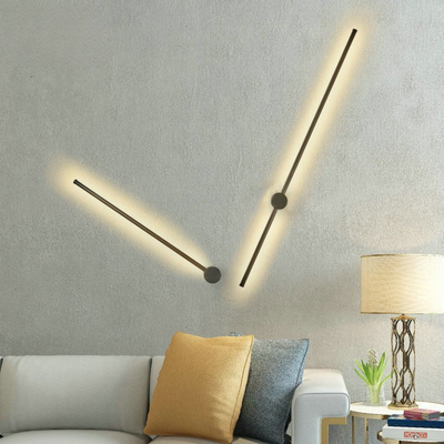 NordicRod – Minimalist Wall Lamp with Plug for Chic Interiors