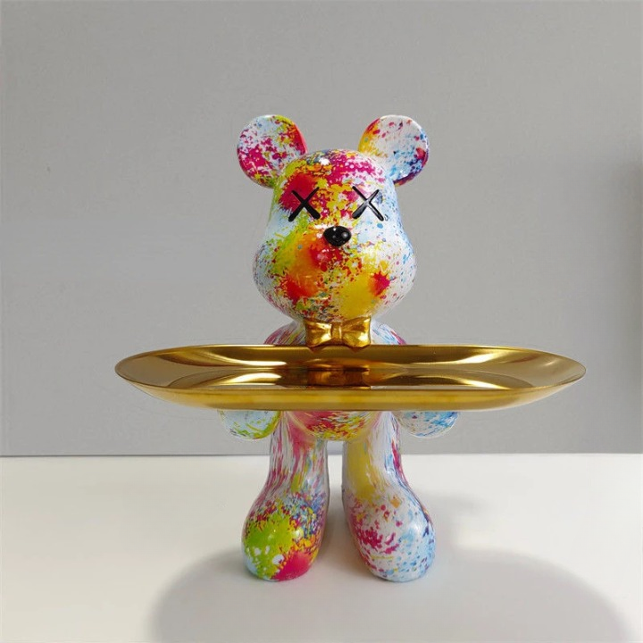 BearServe - Bear Sculpture with Tray