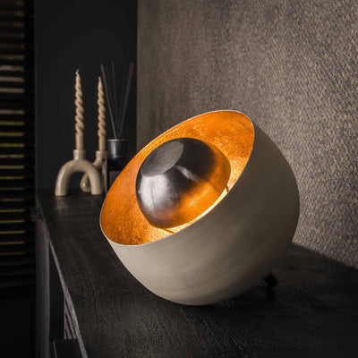 BaselLamp - Elegant Wooden Table Light