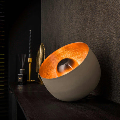 BaselLamp - Elegant Wooden Table Light