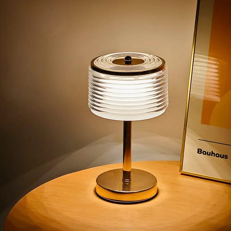 GlowCircle – Elegant LED Ring Table Lamp