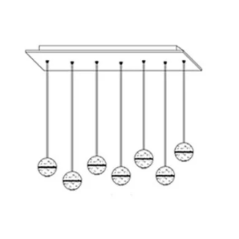 GlowCrystal - Pendant Lighting