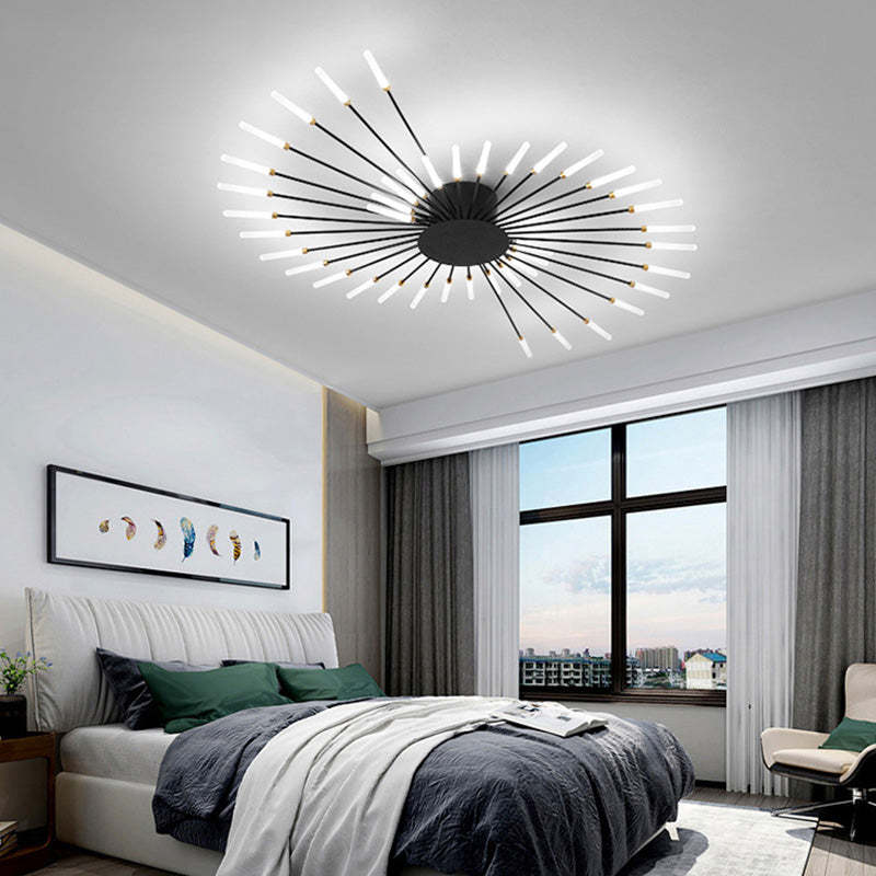 GlowHaven - Sleek Ceiling Lamp for Home Spaces